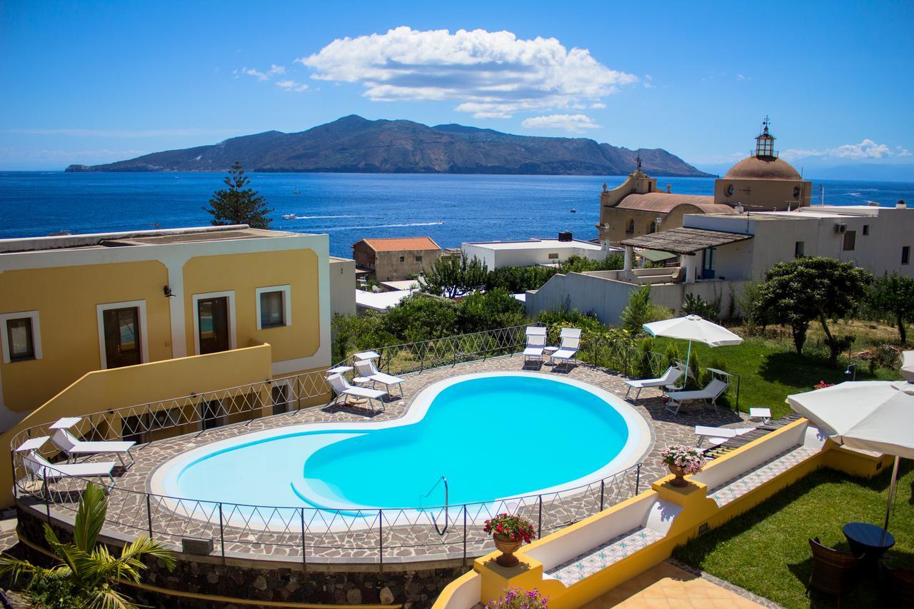 Hotel Arcangelo - Salina Санта-Марина-Салина Экстерьер фото